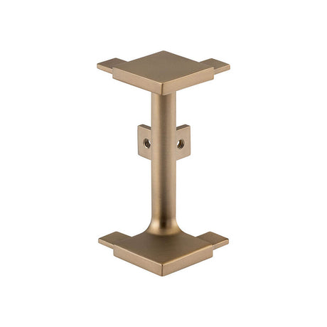 Mid Profile External Corner Joint for True Handleless - Brushed Bronze