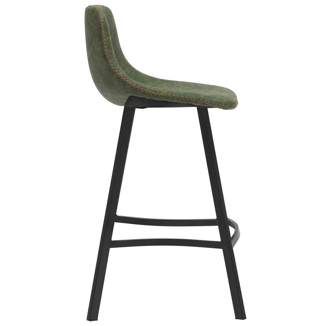 AURORA-Antico-Bar-Stool-Sage-Green-66cm-Side