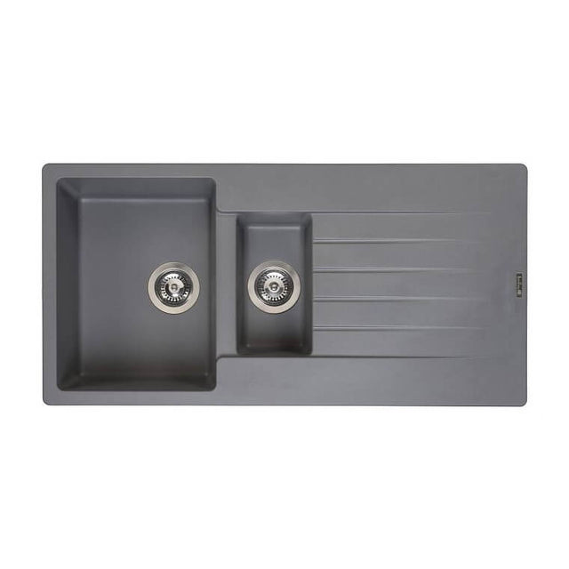 Reginox HARLEM 1.5 Bowl Grey Granite Sink  - 1000mm Wide