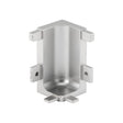 Top Profile Internal Corner Joint for True Handleless - Brushed Silver