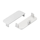 Mid Profile End Plate for True Handleless - Brushed Silver