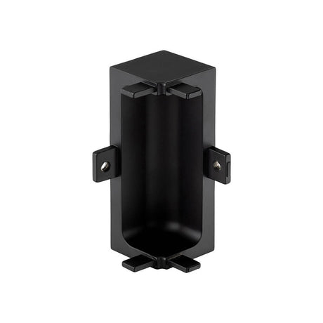 Mid Profile Internal Corner Joint for True Handleless - Brushed Black
