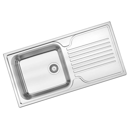 Reginox SENATOR Single Bowl Stainless Steel Sink - 1000mm Wide
