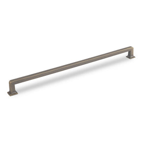 AURORA Square Foot D Handle - 336mm (320mm Hole Centres) - Antique Brass (HB11-0259)
