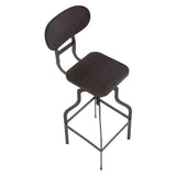 AURORA-Bolzano-Industrial-Bar-Stool-Espresso-Above