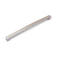 AURORA Block Bar D Handle - 337mm (320mm Hole Centres) - Brushed Nickel (HB3-0132)