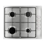 BEKIA 60cm Stainless 4 Burner Nat Gas Hob