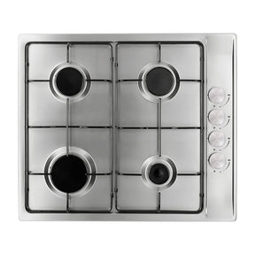 BEKIA 60cm Stainless 4 Burner Nat Gas Hob
