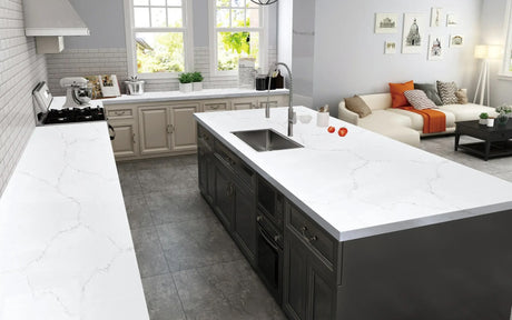 Bianco Misterio - Quartz Worktop