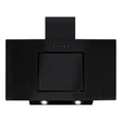 CDA EVA90BL 90cm Angled Extractor, Black, 3 Speed, Timer Function