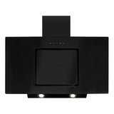 CDA EVA90BL 90cm Angled Extractor, Black, 3 Speed, Timer Function
