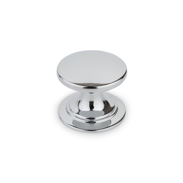 AURORA Large Round Knob - 38mm Diameter - Chrome (HB4-0156)