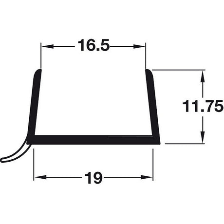 Plinth Sealing Strip - 1m Lengths - Pack Deals
