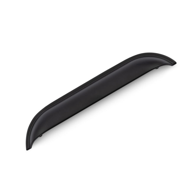 AURORA Linear Cup Handle - 206mm (160mm Hole Centres) - Matt Black (HB1-0104)