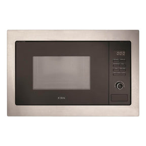 CDA VM131SS Built-In Microwave Oven, 388mm High, 390mm Deep, Stainless Steel