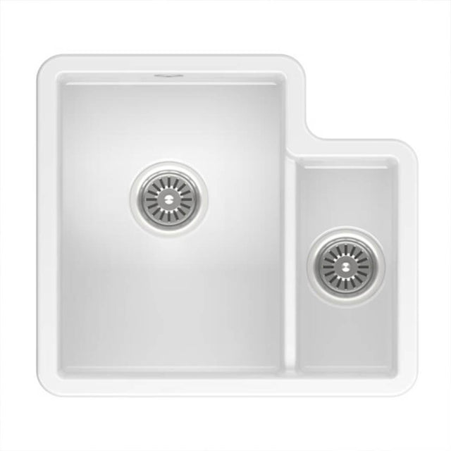 Reginox 1.5 Bowl Inset or Undermount Ceramic Sink