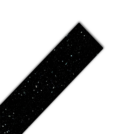 Formica Platinum Black Laminate Edging Strip - 1.8m