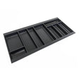 Anthracite Plastic Cutlery Tray - To suit 1000mm Drawer