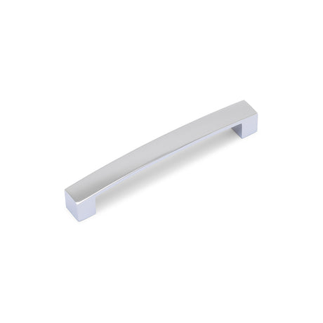 AURORA Block Bar D Handle - 177mm (160mm Hole Centres) - Chrome (HB4-0154)