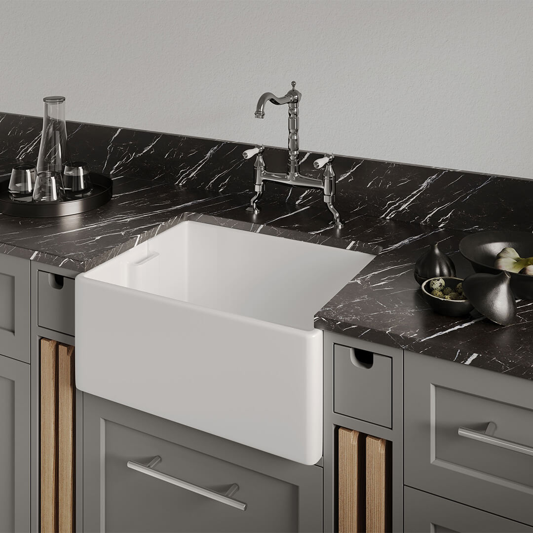 Reginox Classic BELFAST Single Bowl Sink - 250mm High