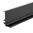 Top Profile for True Handleless - Brushed Black - 4000mm Length