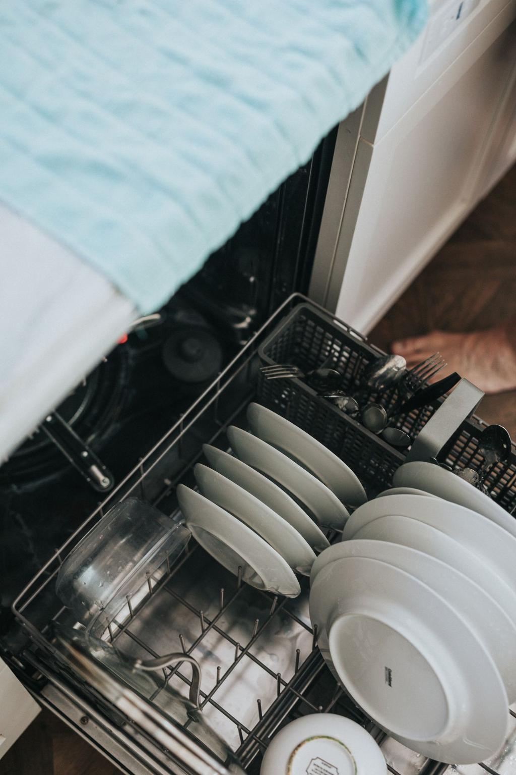 Using a dishwasher deep cleaner once a month will keep it smell free and make it shine. Using a dishwasher deep cleaner once a month will keep it smell free and make it shine.