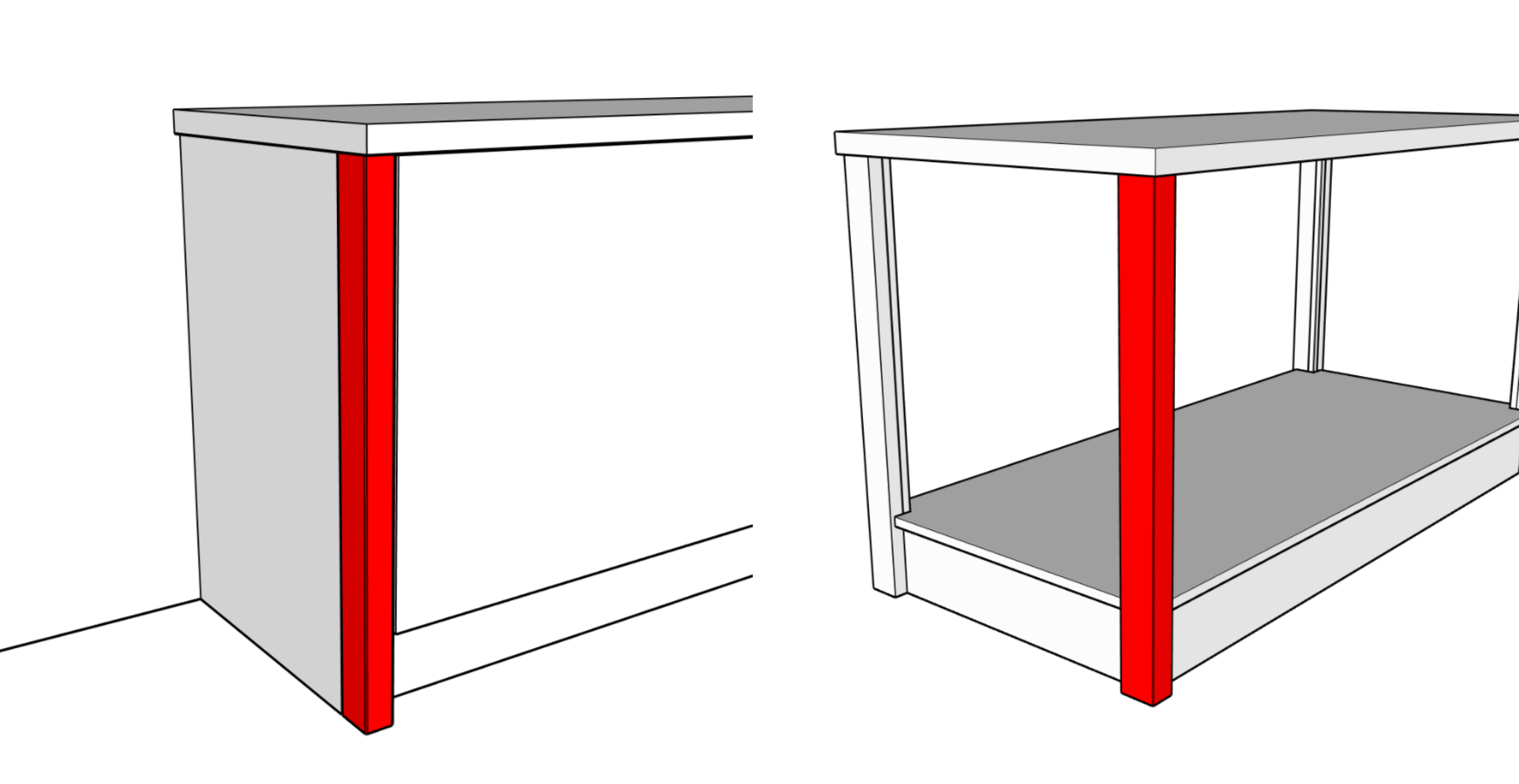 Pillars & Radius End Posts Explained | Better Kitchens