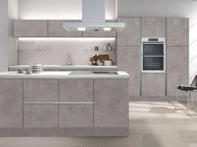 True Handleless J Profile Kitchens