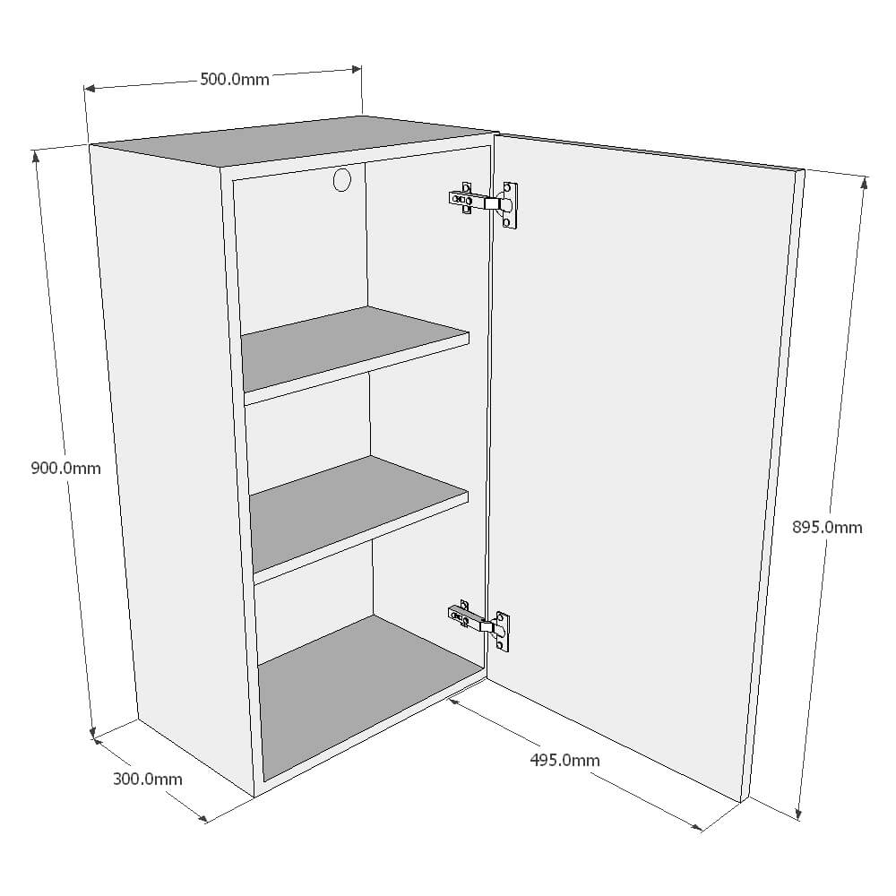 Tall Height Wall Unit Dimensions