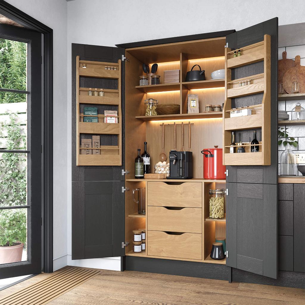 The Built-In Butler's Pantry Larder Unit From Better Kitchens
