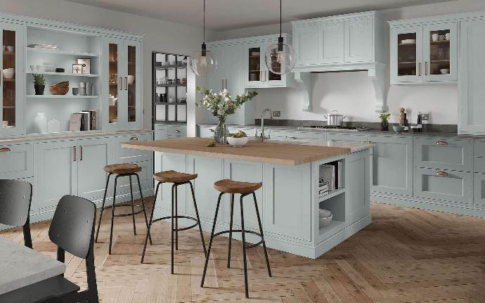 Portwood Painted Traditional Kitchen Units - Better Kitchens
