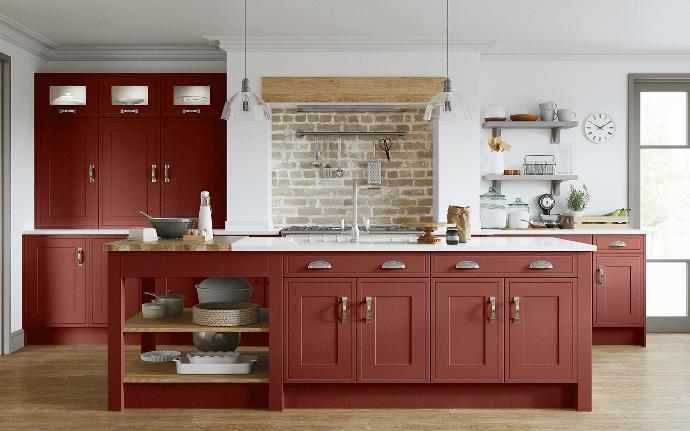 Dewsbury Super Matt In-Frame Effect Kitchen Units - Better Kitchens