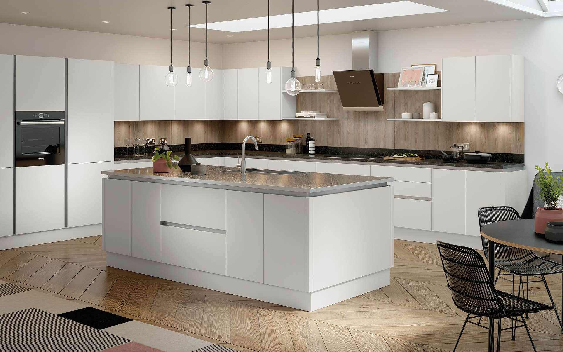 Cassina Kashmir True Handleless Kitchen from Better Kitchens