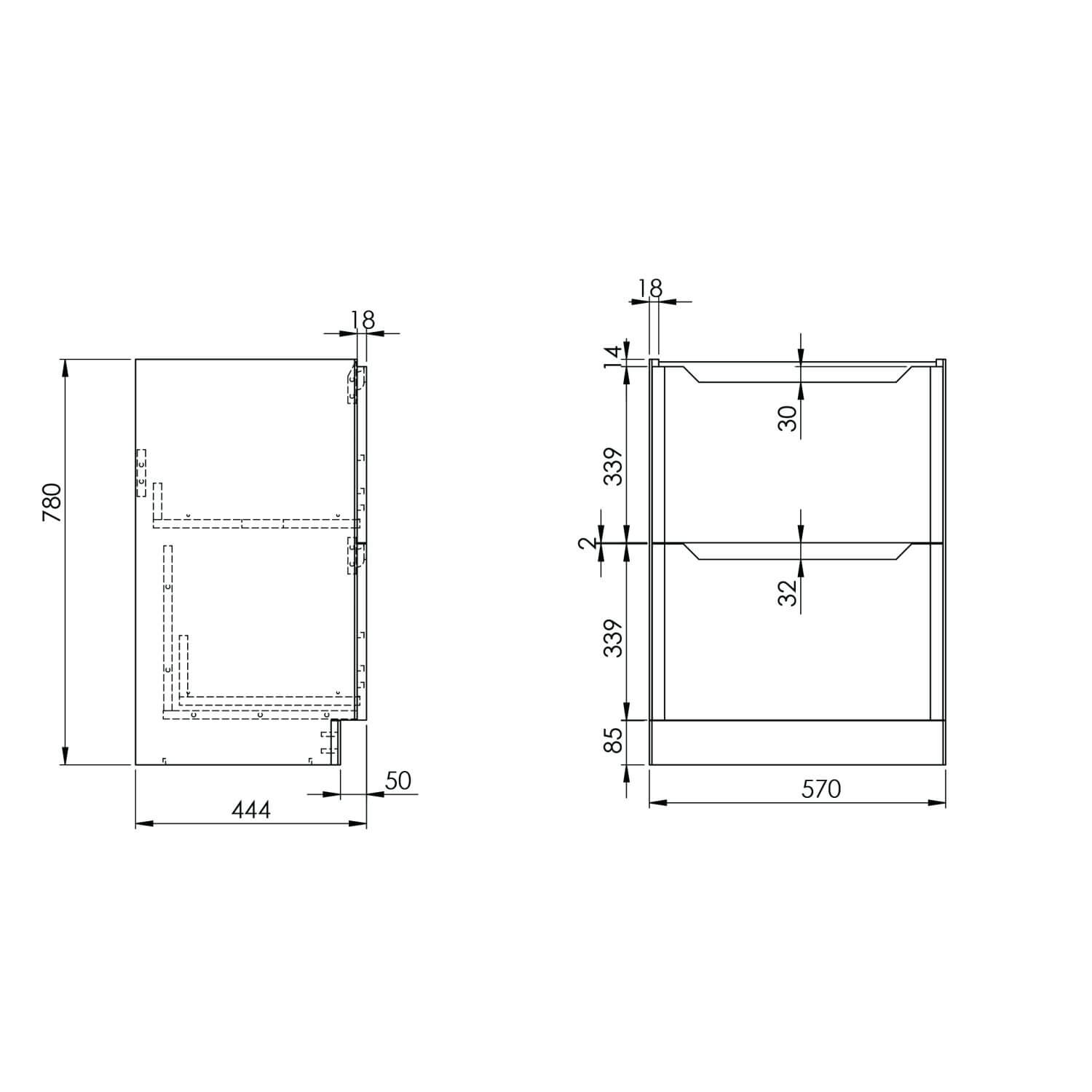 Ella 600mm Floor Unit - Blue ELLA-600FLOORUNIT-BLUE_5