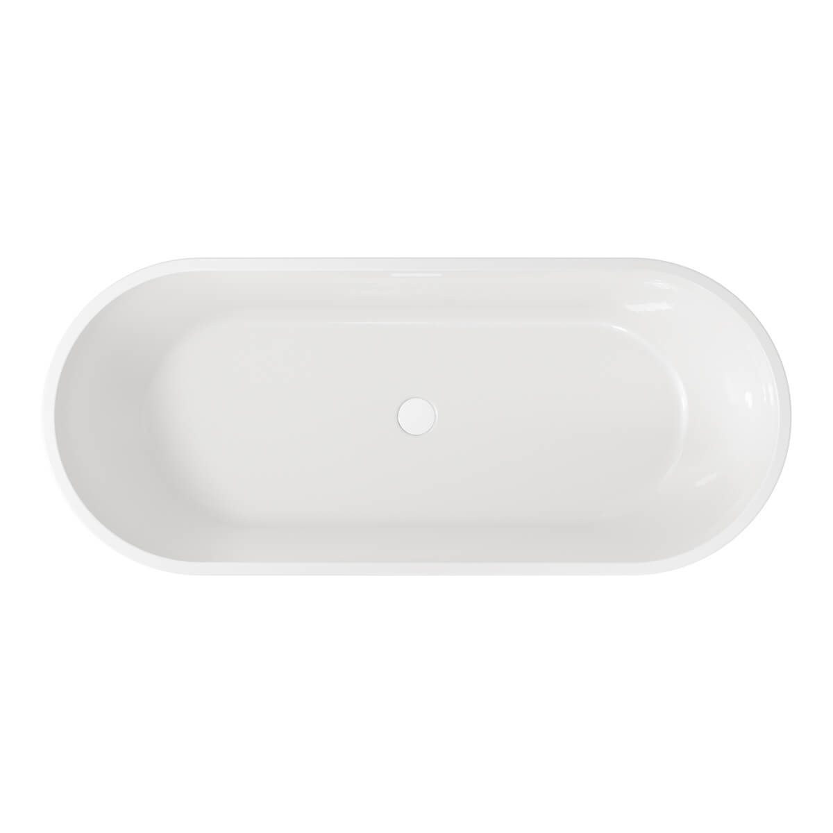 Form Bath in Acrylic White - 1650 x 700mm BATH-FORM_2