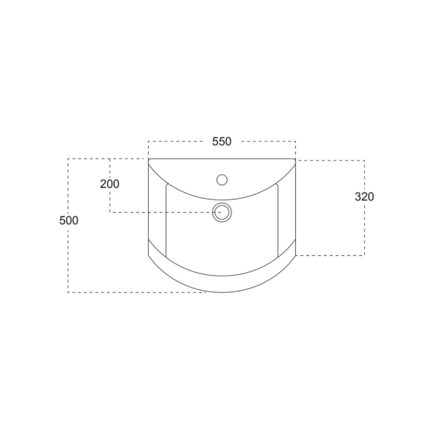 Lanza 550mm Basin LANZA-550-BASINCER_2