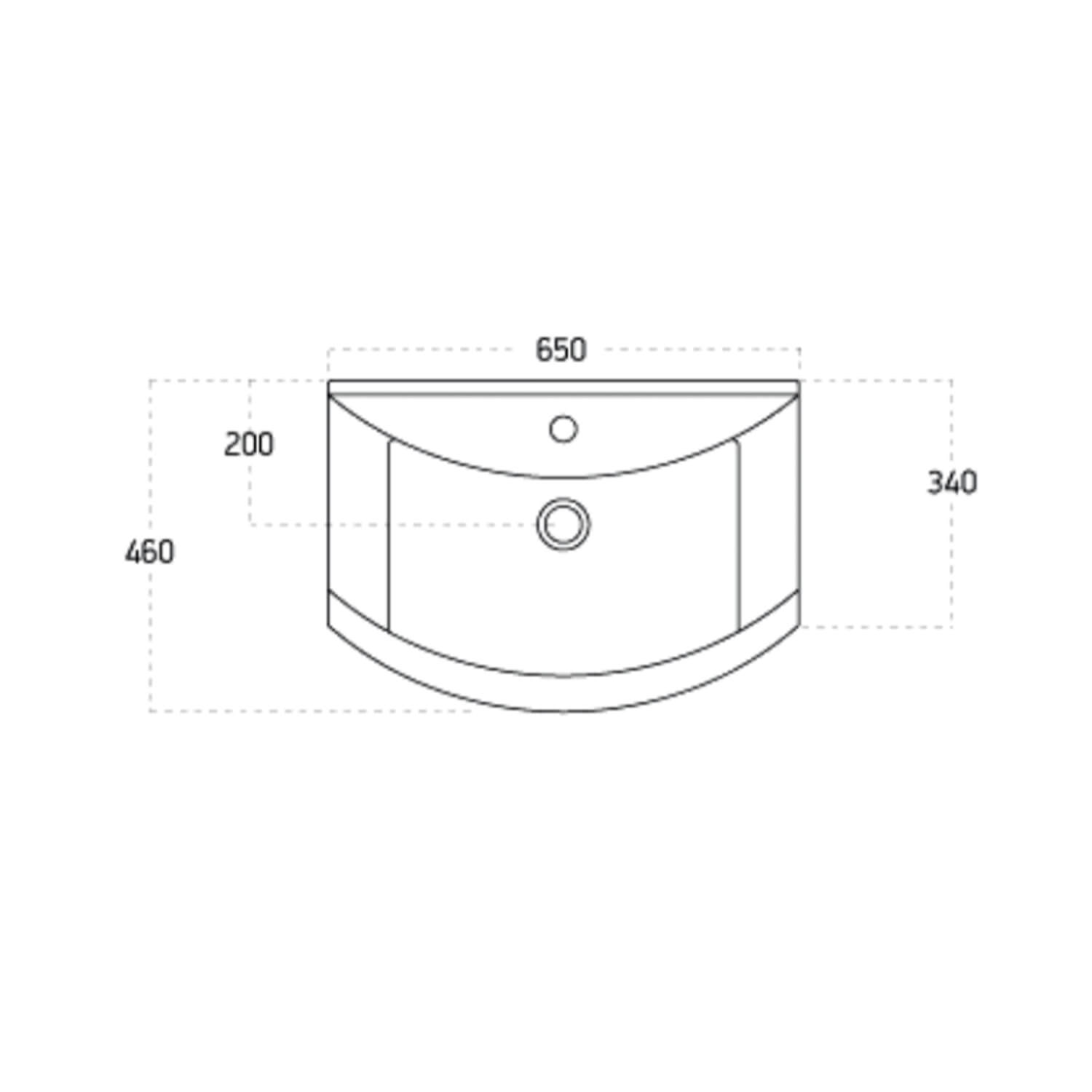Lanza 650mm Basin LANZA650BASIN_2