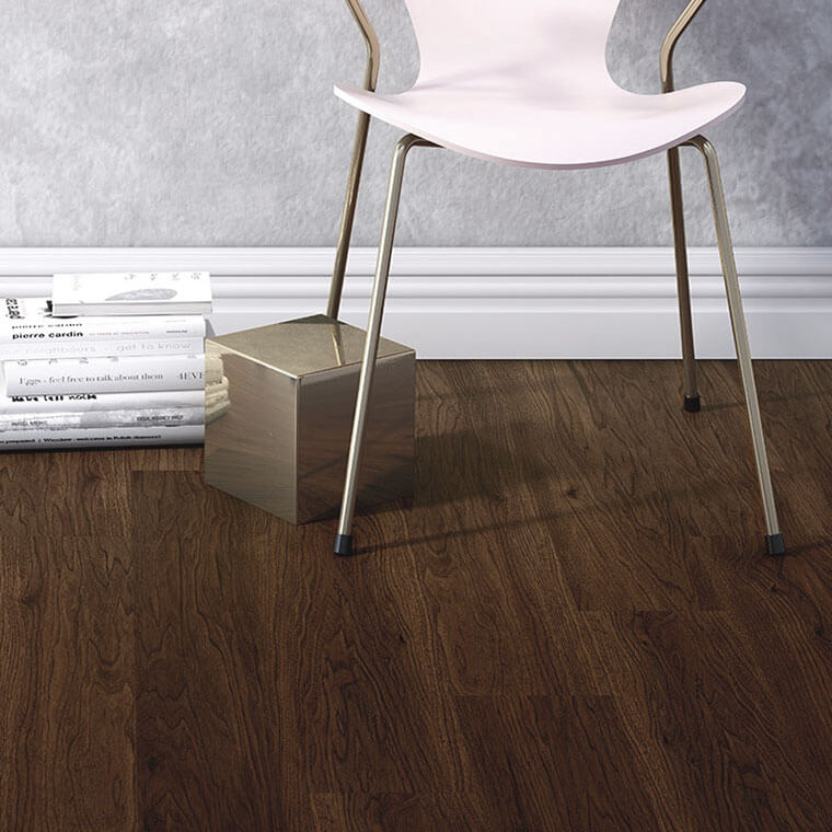Amtico Click Smart Flooring Wood - Black Walnut - (1 x Pack = 1.77m2) Lifestyle