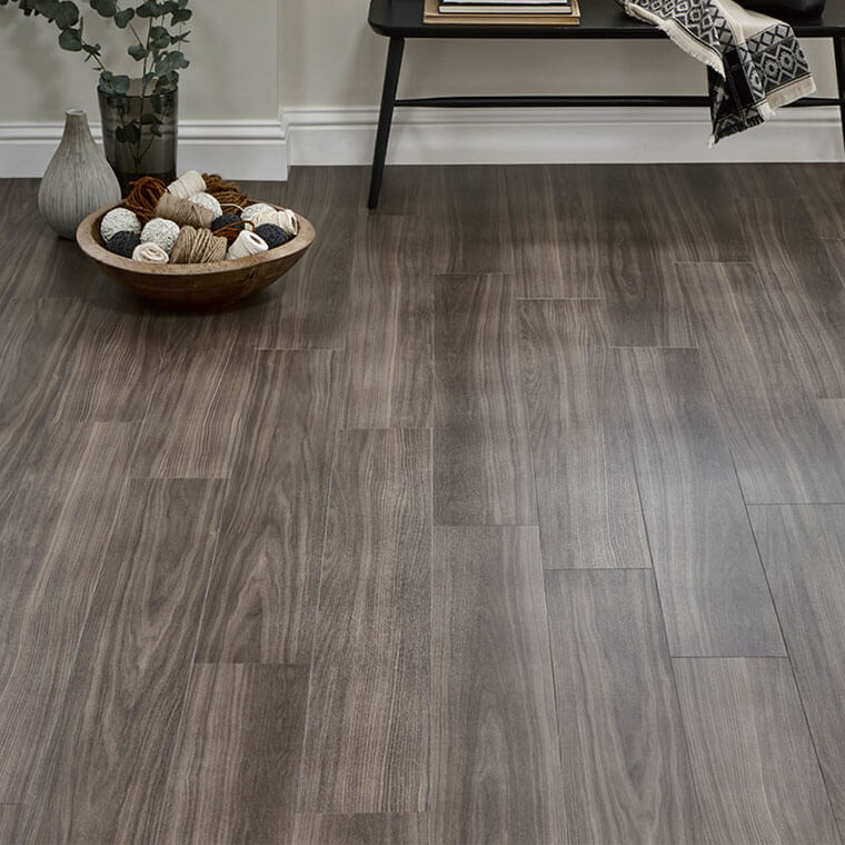 Amtico Click Smart Flooring Wood - Dusky Walnut - (1 x Pack = 1.77m2) Lifestyle