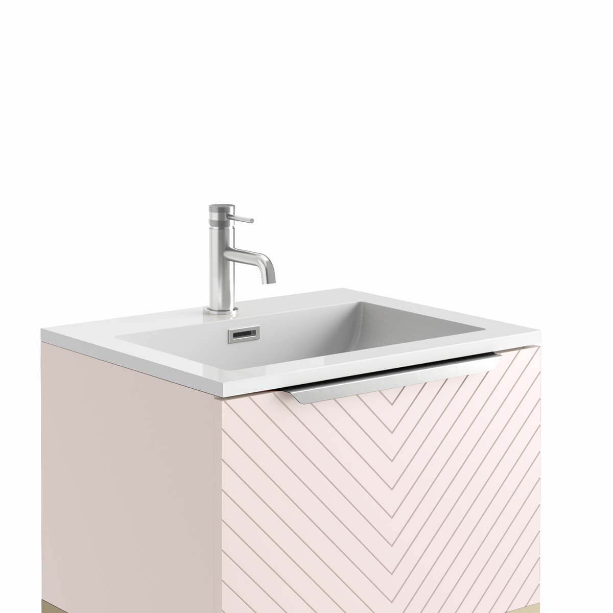 Chevron 40cm Handle - Chrome CHEVRON-40HANDLE-CHROME_2