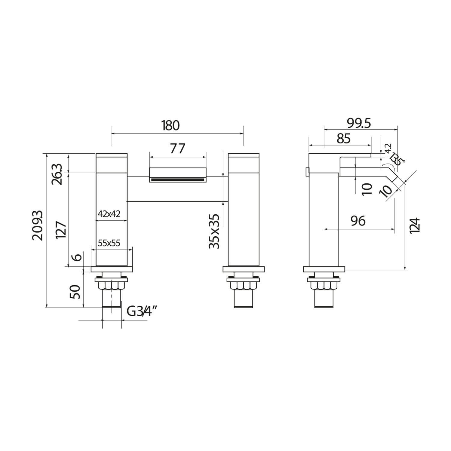 Miami Bath Filler TAP122_2