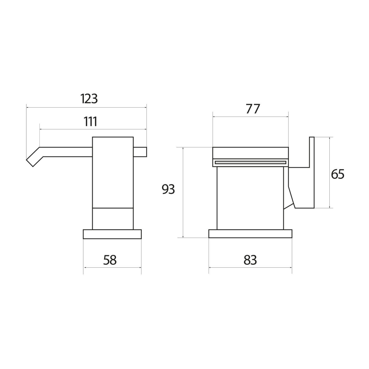 Miami Mono Basin Mixer with Push Waste TAP121_2