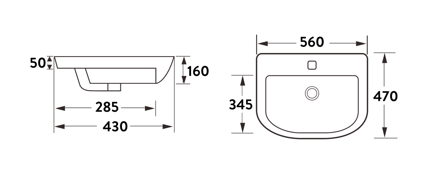 Middelton Semi Recessed Basin MIDDLETON-RECESSED_2