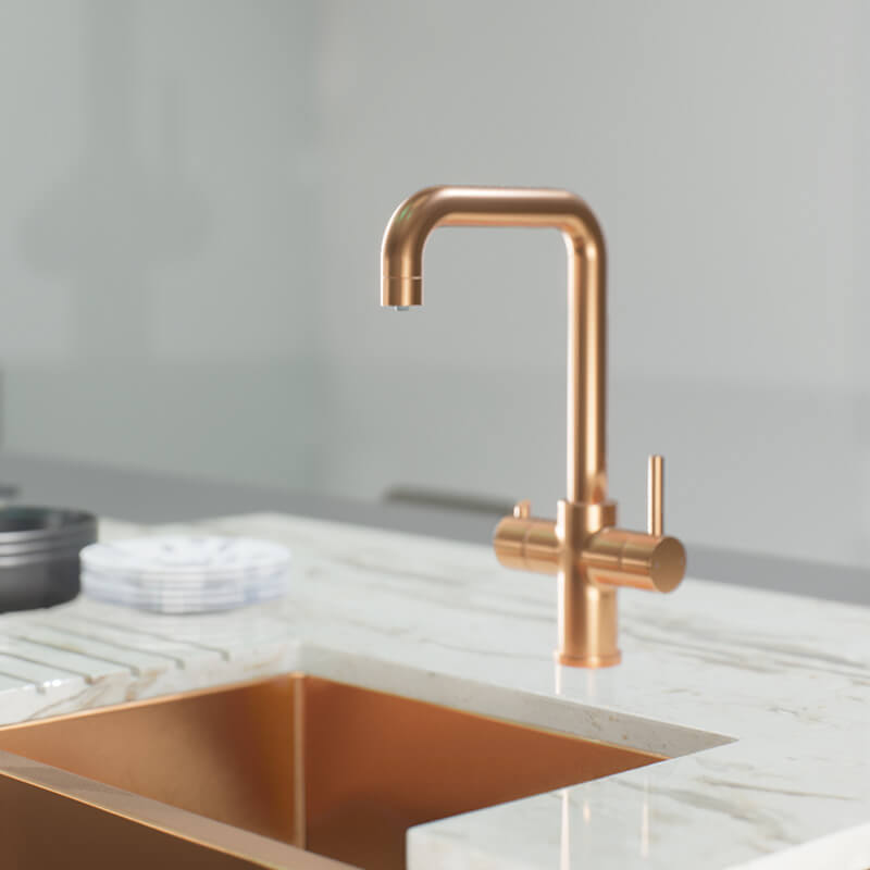 3-in-1 Boiling Tap - Copper False