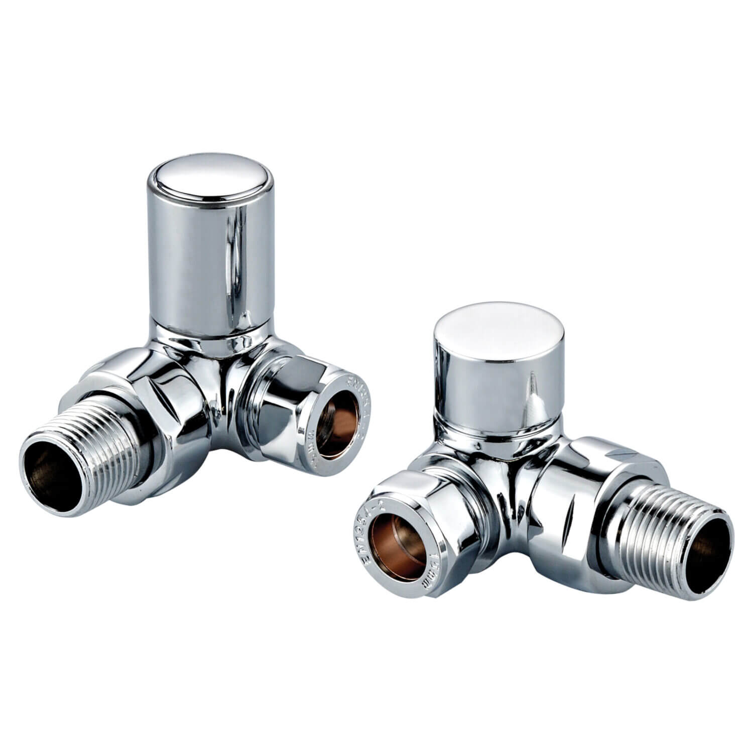 Modern Towel Rail Corner Valves (Pair) TRV003_2