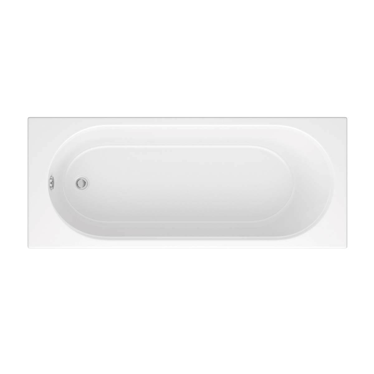 Cascade Round  Single Ended Bath - 1600 x 700mm BATH-CRNDSE1600X700_2
