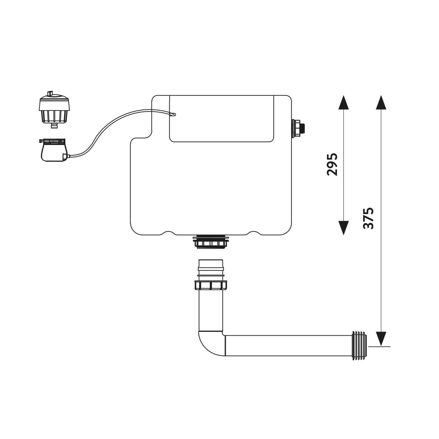 Concealed Cistern Side Inlet CISTERN002_2