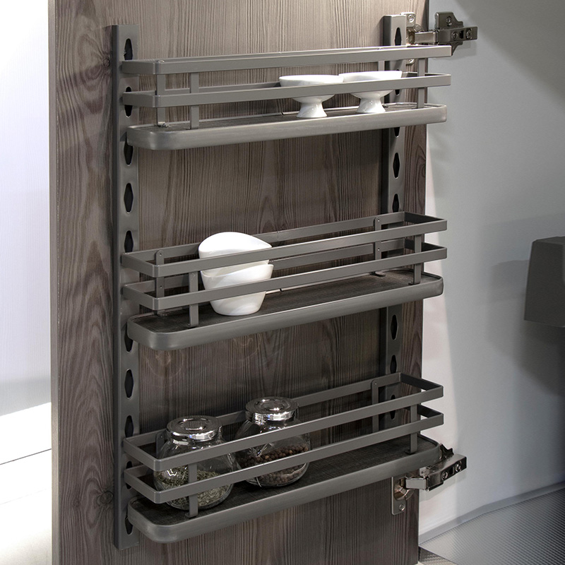 LAVA Spice Rack For Door Mounting - 500mm Door Spice Rack