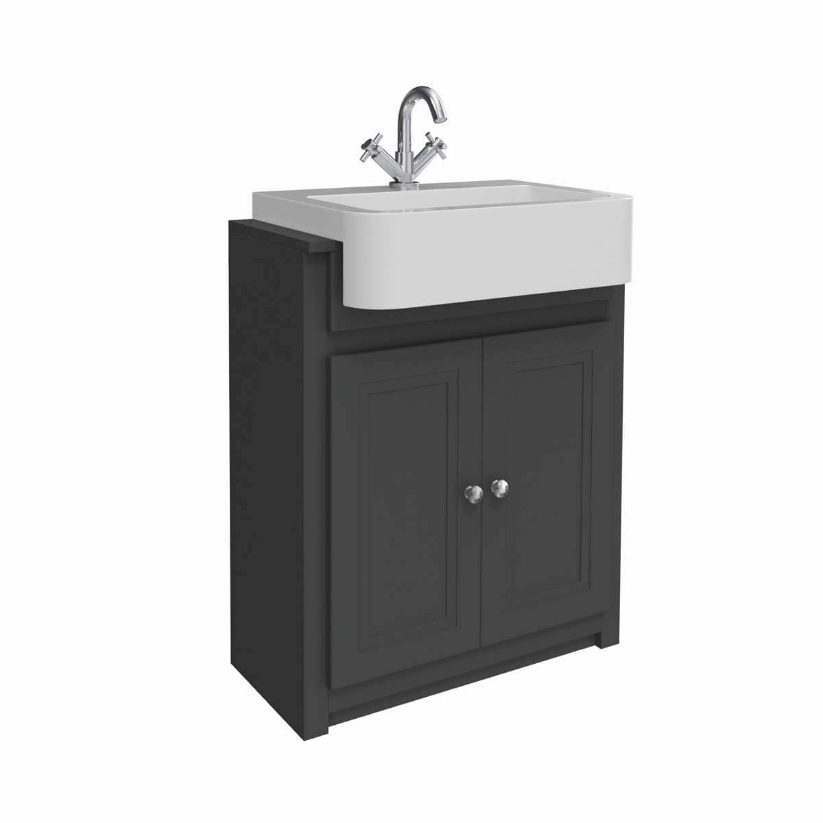 660mm Classica Vanity Unit - Stone Grey CLASSICA-660-VANITY-STGREY_3