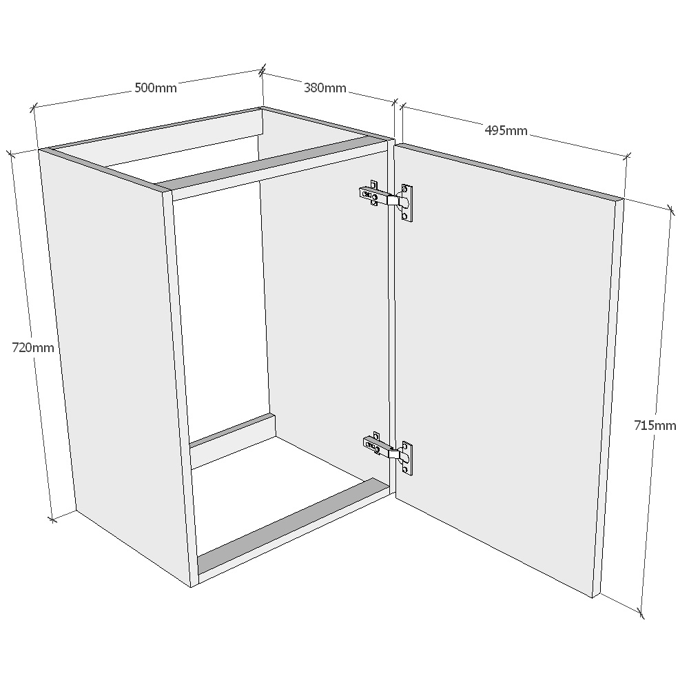 Boiler cupboard store unit